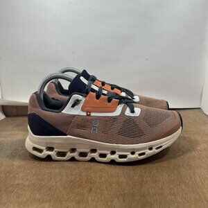 On Running Women's Brown and Cream Running Shoes